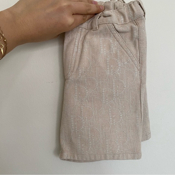Baby Dior Printed Khaki shorts - Picture 4 of 7